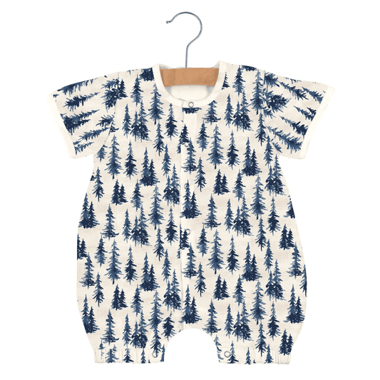 Indigo Forest Bamboo Newcastle Mini Romper