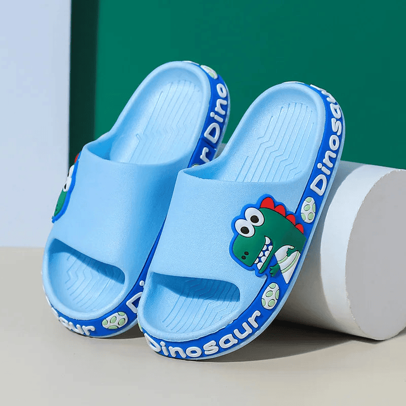 Non-slip Rubber Slippers Dinosaur for Children Multi-variant