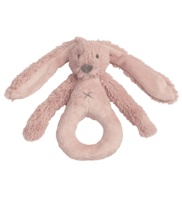 Old Pink Rabbit Richie Rattle by Happy Horse