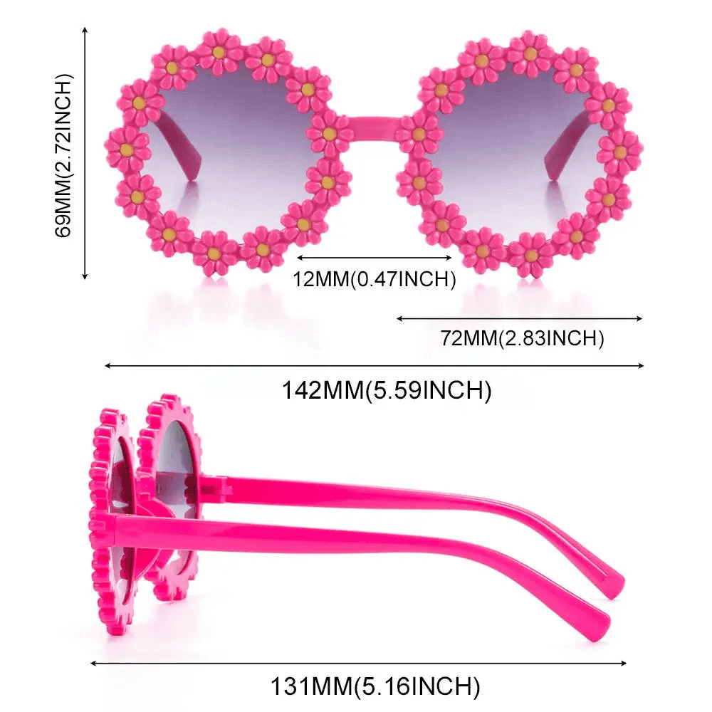 Colored Sunglasses "Flowers" for Children Multivariant