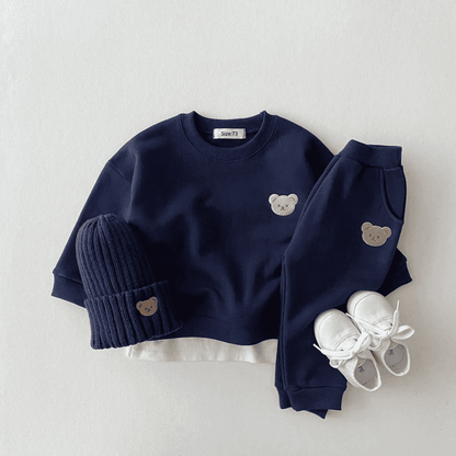 Pants and Sweatshirt Set with Bear Multivariant