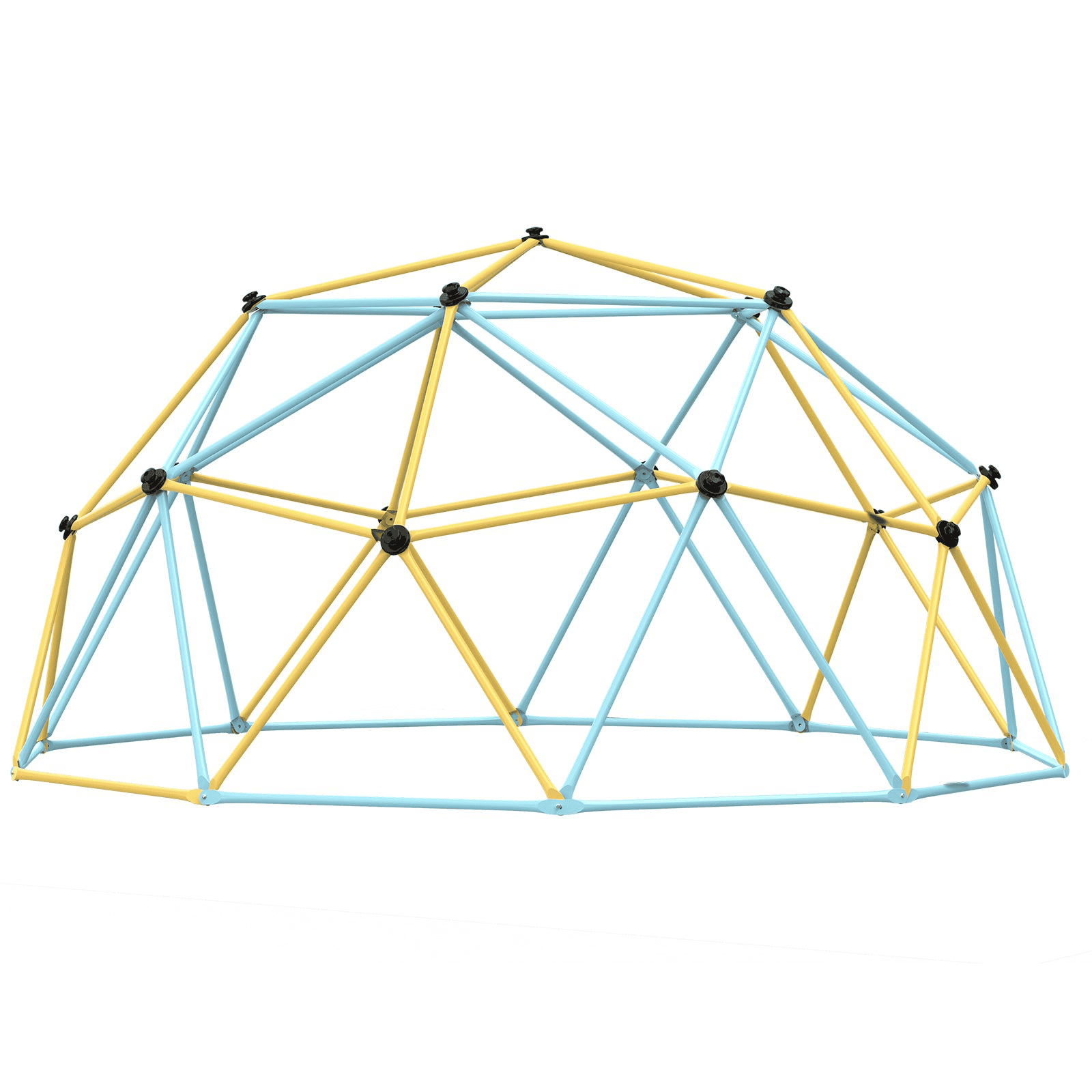 VEVOR Climbing Dome, Jungle Gym Supports 750LBS and Easy Assembly, 10FT Geometric Dome Climber Play Center for Kids 3 to 10 Years Old,with Climbing Grip, Outdoor Backyard Play Equipment for Kids