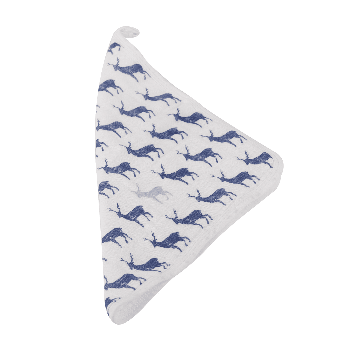 Blue Deer Cotton Washcloth Set 3PK