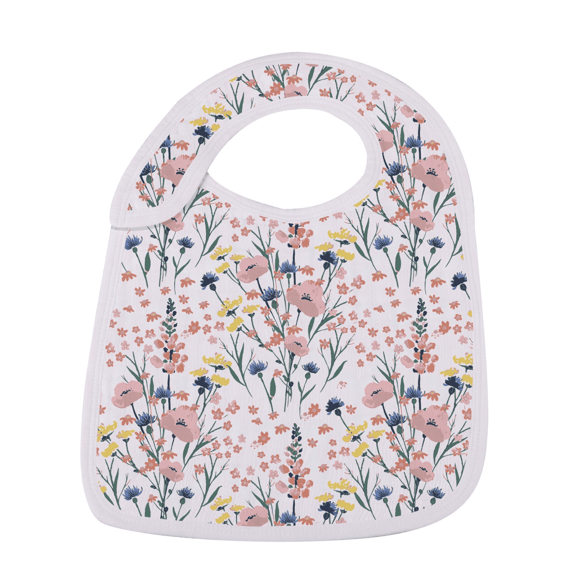 Wildflowers Snap Bibs Set of 3