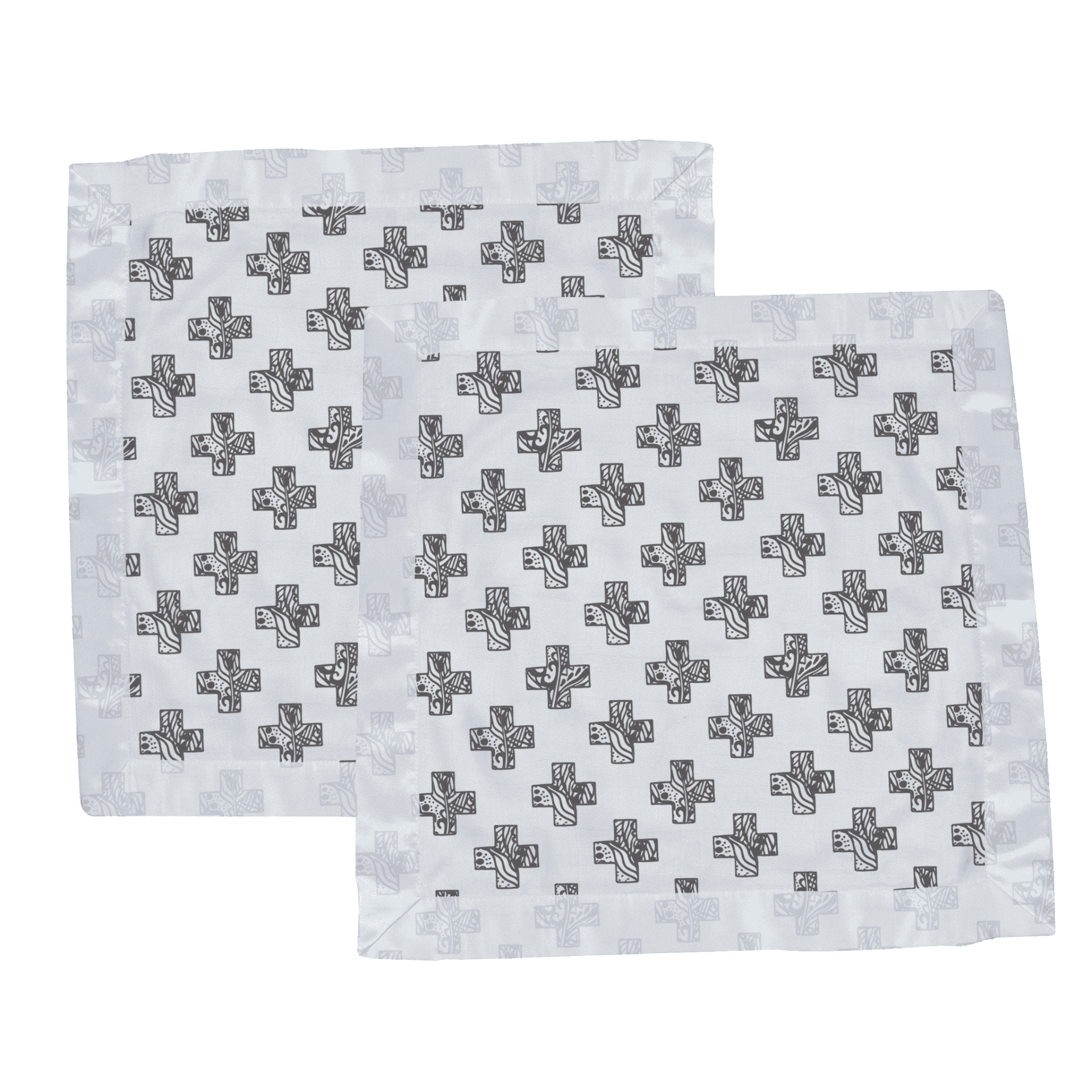 Nordic Stamp Bamboo Muslin Security Blankie