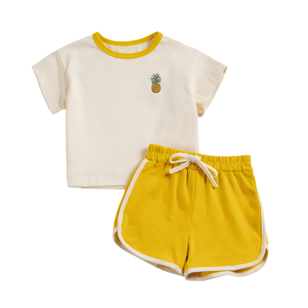 2pcs set T-shirts and Pants for Children multivariant