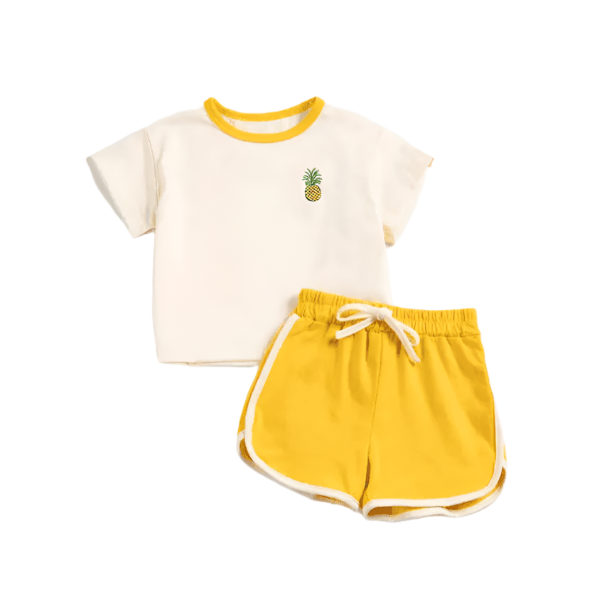 2pcs set T-shirts and Pants for Children multivariant