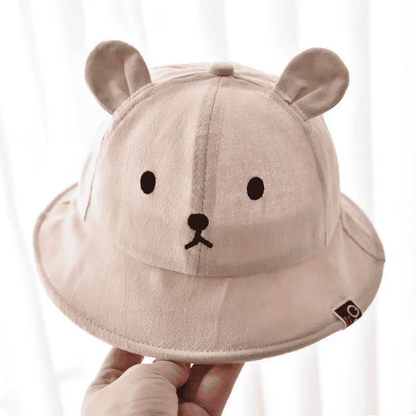 Summer cap with fun animals for children multivariant