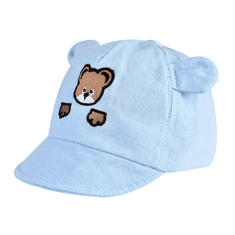 Summer cap with fun animals for children multivariant