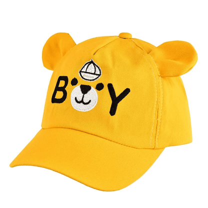 Summer cap with fun animals for children multivariant