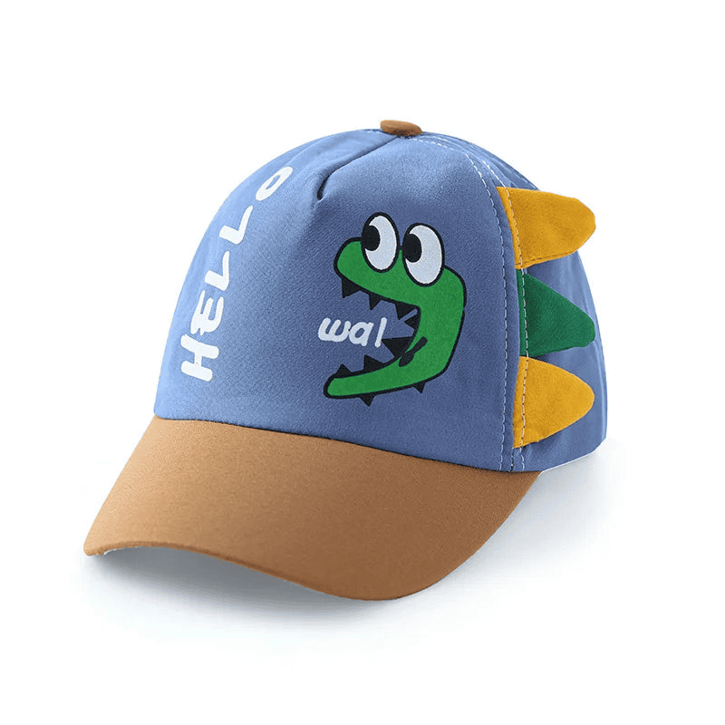 Summer cap with fun animals for children multivariant