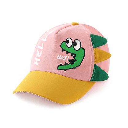 Summer cap with fun animals for children multivariant