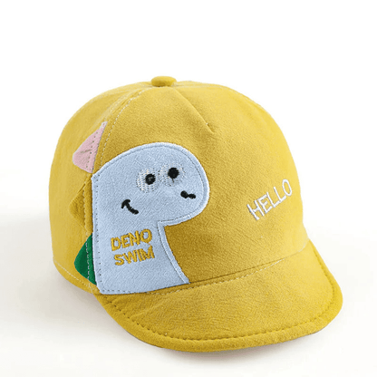 Summer cap with fun animals for children multivariant