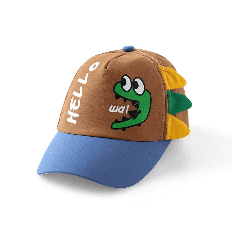 Summer cap with fun animals for children multivariant