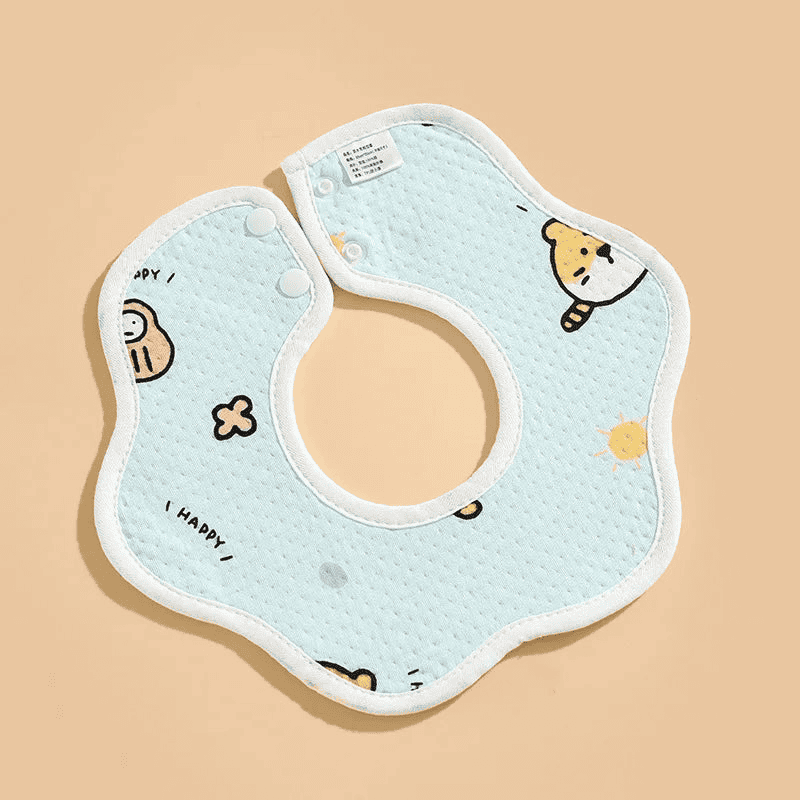 Cotton Waterproof Bib for newborns, multivariant