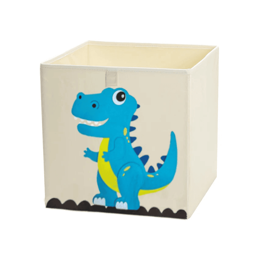 Squared Foldable Storage Box with Animals Multivariant