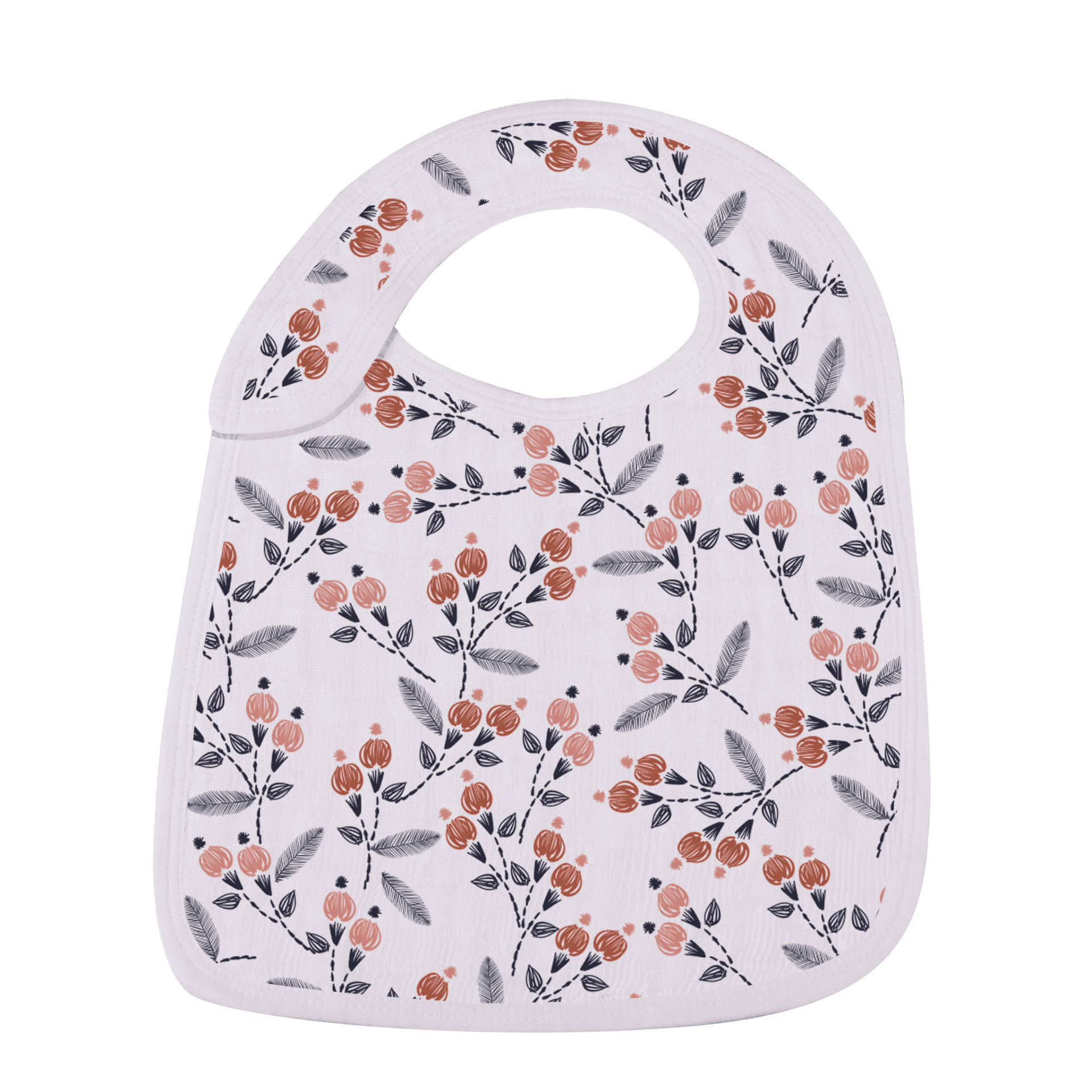 Blooms Floral Snap Bib Set of 3