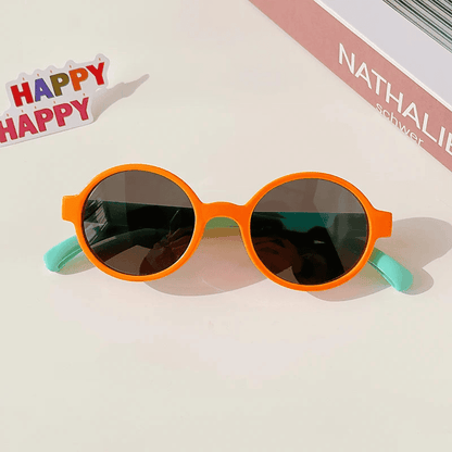 Colored "Checkered" sunglasses for children multivariant