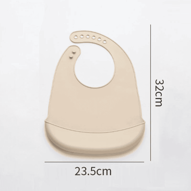 Baby Silicone Bib for Babies with Pocket multivariant