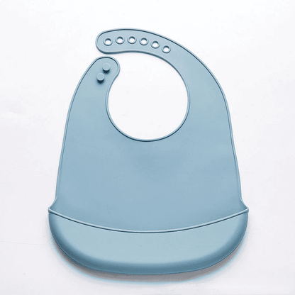 Baby Silicone Bib for Babies with Pocket multivariant