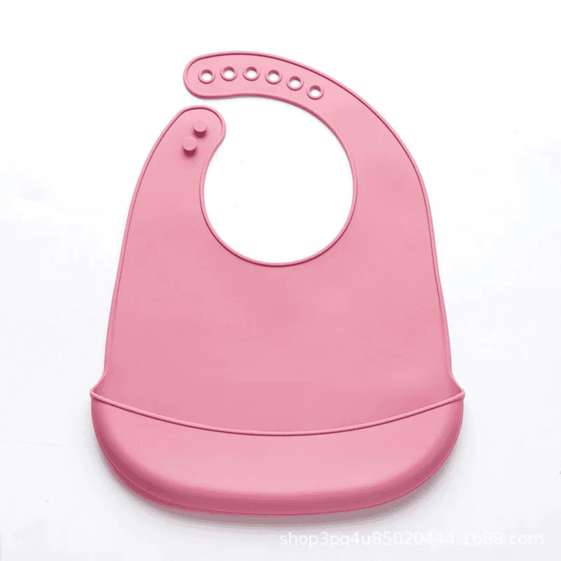 Baby Silicone Bib for Babies with Pocket multivariant