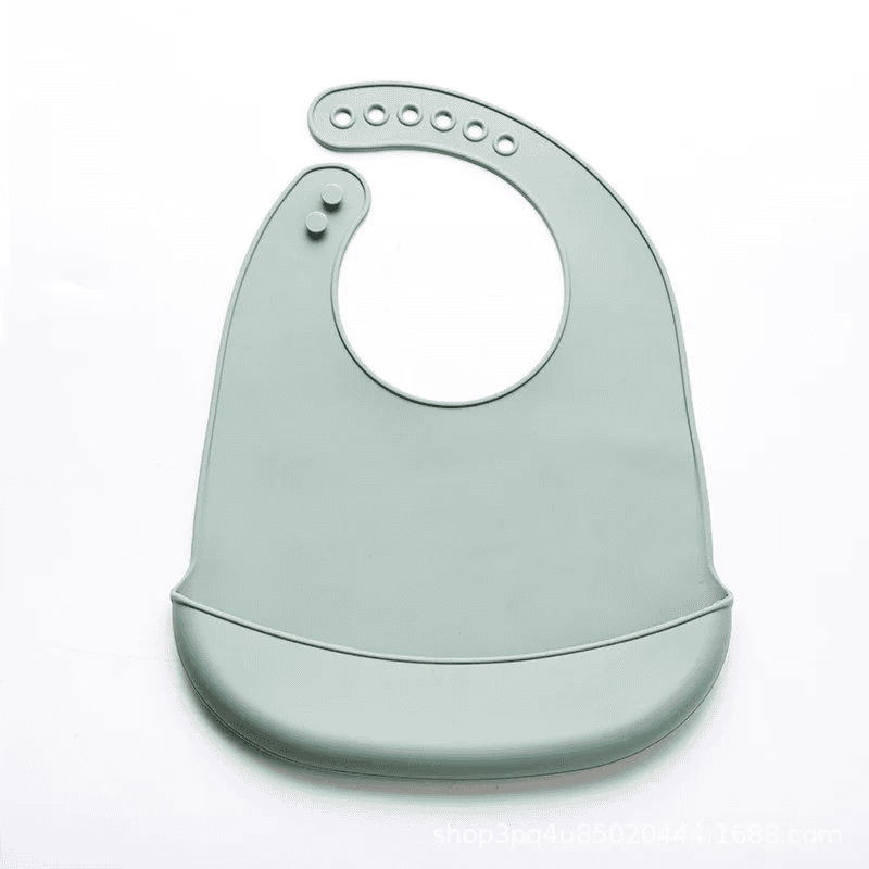 Baby Silicone Bib for Babies with Pocket multivariant