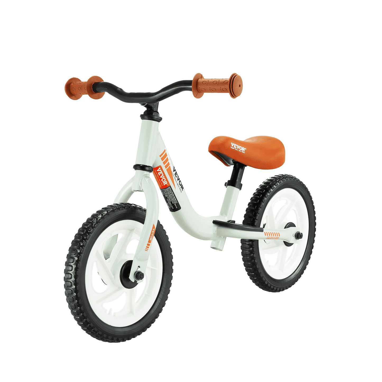 VEVOR Toddler Balance Bike, 12" Lightweight Aluminum Alloy Kids Bike with Adjustable Seat & Handlebar, EVA Foam Tires, No Pedal Kids Balance Bicycle Gift for 1-5 Years Boys Girls, 55LBS Support