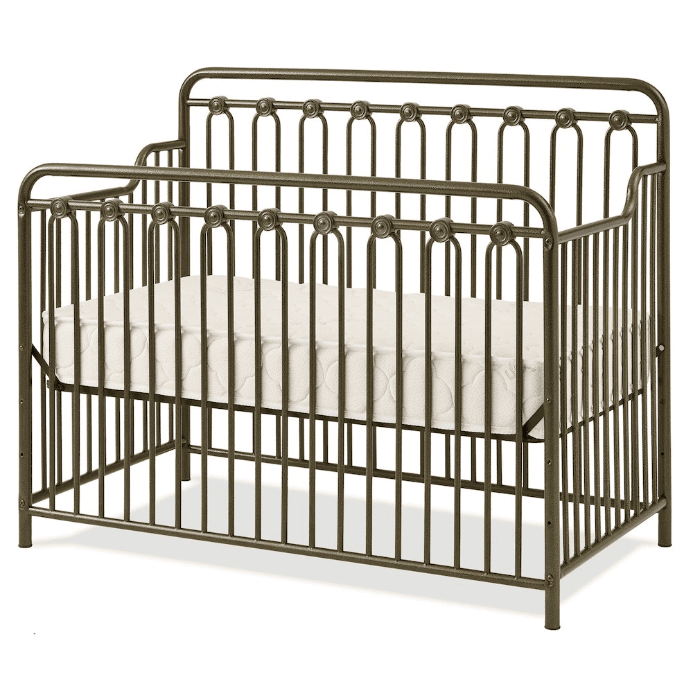 Baldwin 4 in 1 Convertible Full Sized Metal Crib in Golden Nuggest