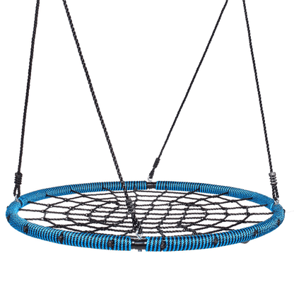 VEVOR Spider Web Saucer Swing 40 Inch Round Swings for Kids Outdoor 750 lbs