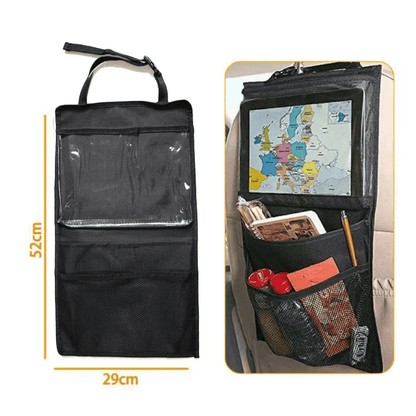 Car Backseat Organizer with Touch Screen Tablet Holder Multivariant