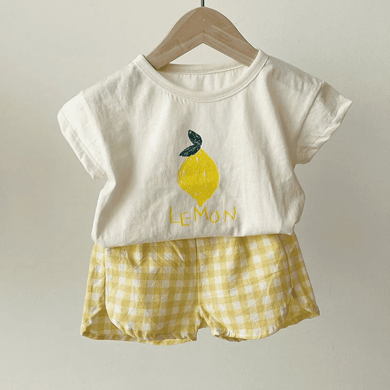 Summer Pajama Set "Fruit" for children mutivariant