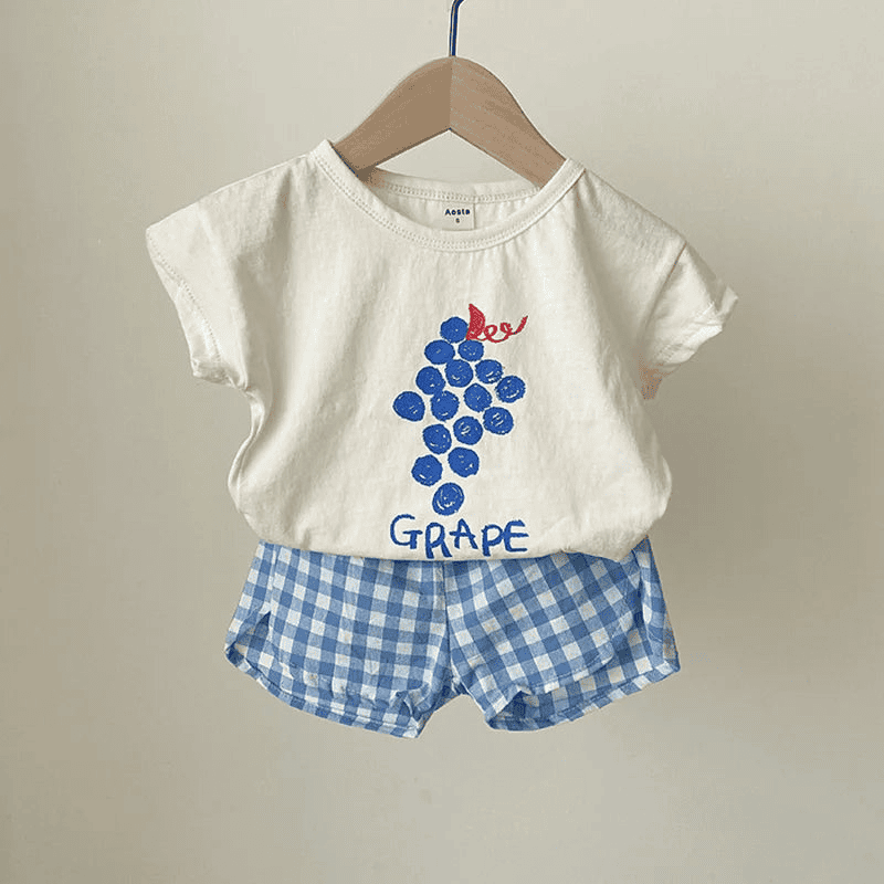 Summer Pajama Set "Fruit" for children mutivariant