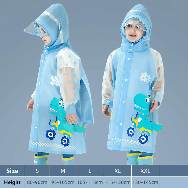 Fantasy raincoat for children multivariant