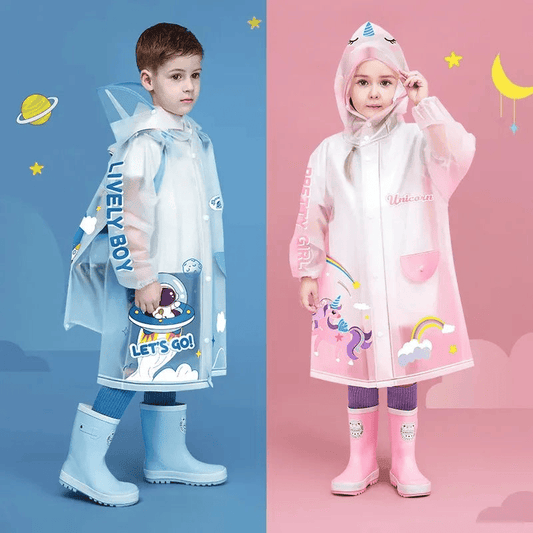 Fantasy raincoat for children multivariant