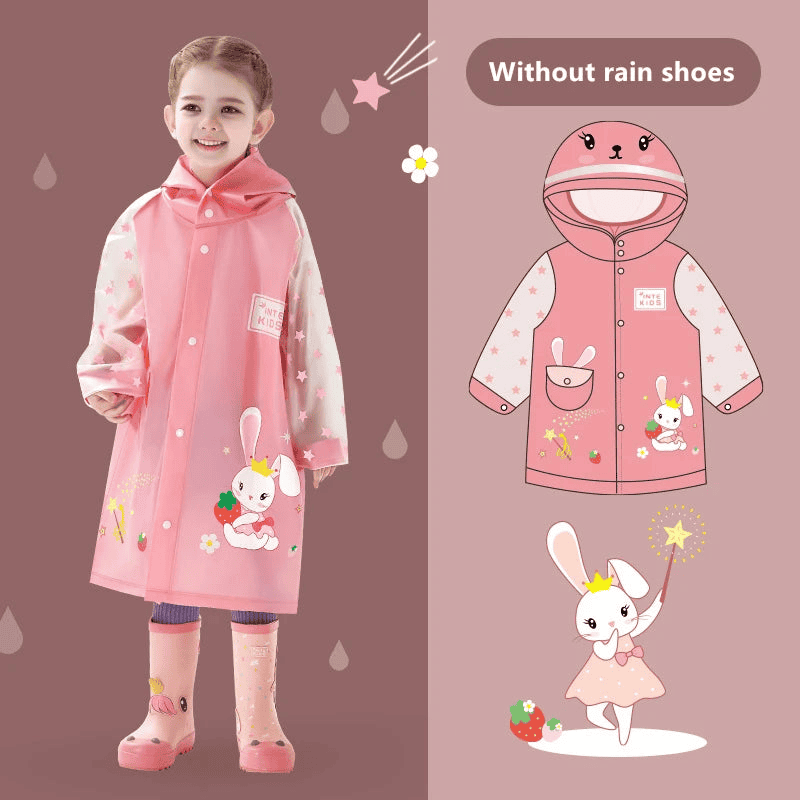 Fantasy raincoat for children multivariant