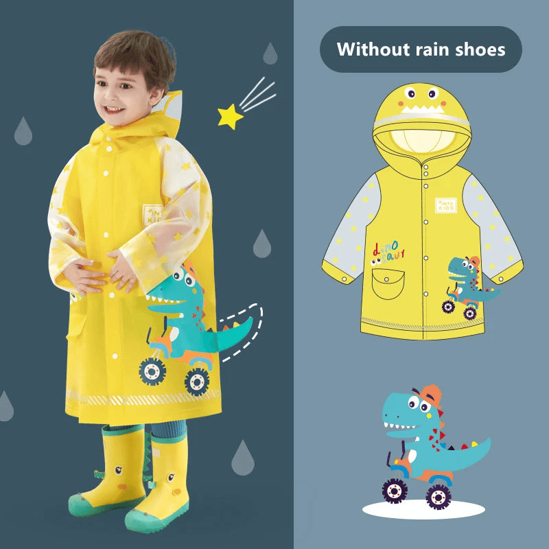 Fantasy raincoat for children multivariant