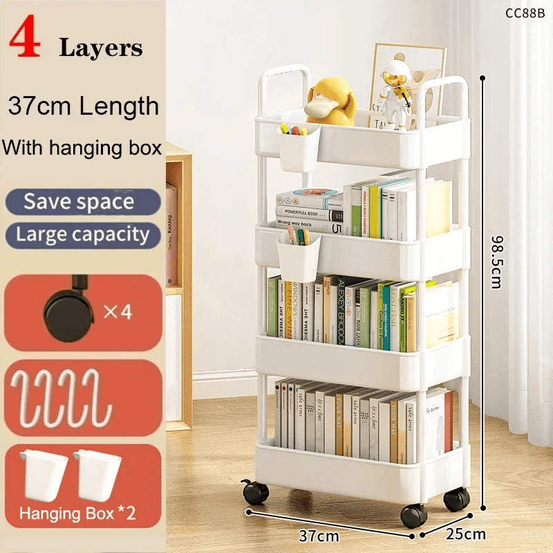 Storage Organizer with wheels For Children Multivariant