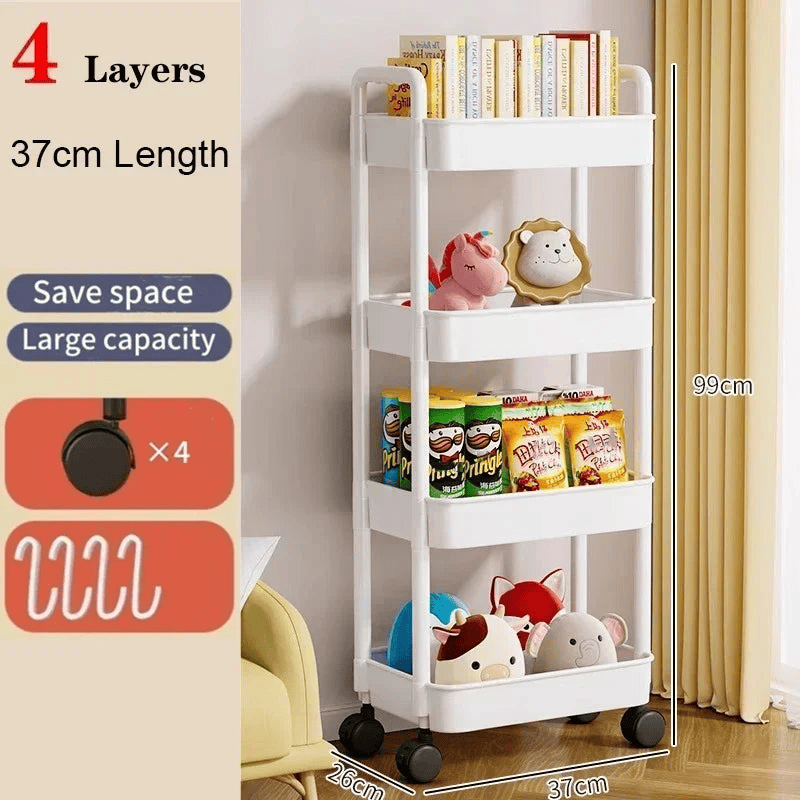 Storage Organizer with wheels For Children Multivariant