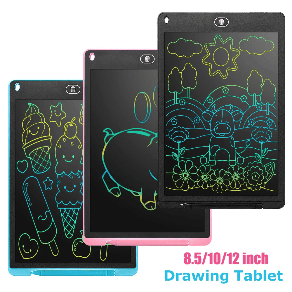 Drawing  Montessori Tablet with LCD screen for children multivariant