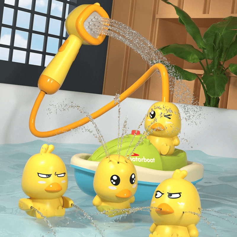 Bath Toy splashing ducks multivariant