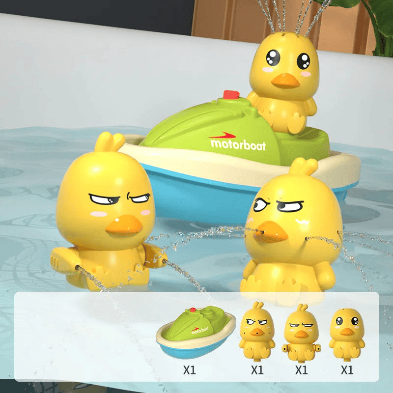 Bath Toy splashing ducks multivariant