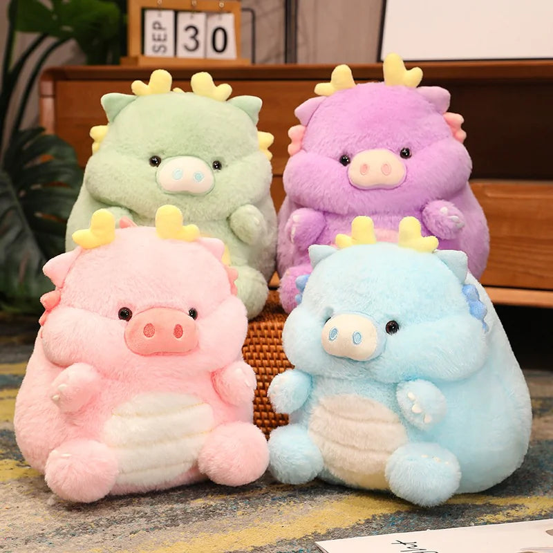 Cute Dragon Pig Plush Toy