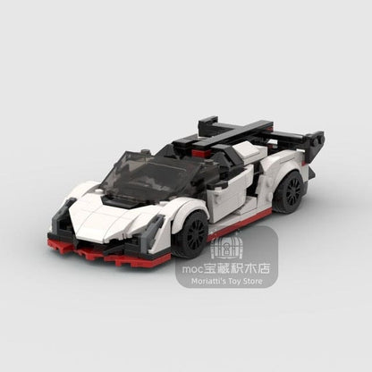 Lambo Poison V2: The Ultimate Sports Car Building Block Toy