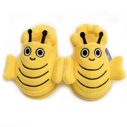 Milk&Moo Buzzy Bee Toddler Slippers