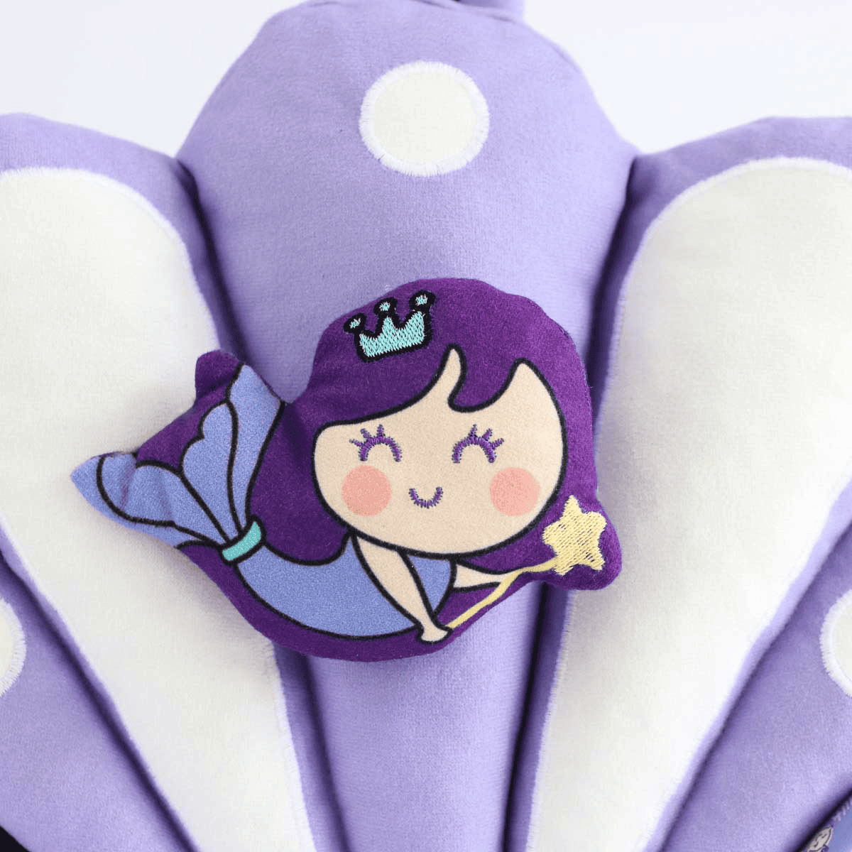 Milk&Moo Little Mermaid Toddler Backpack, Mini, Purple