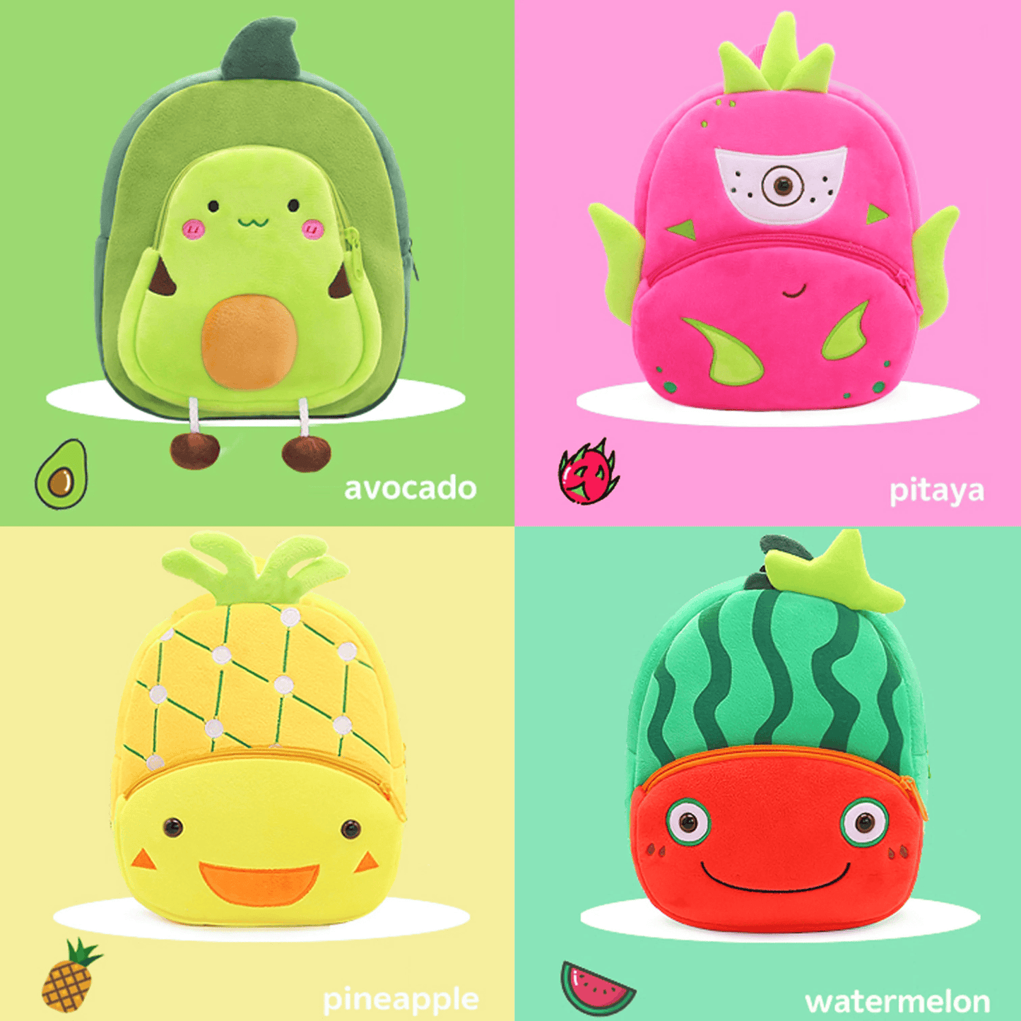 Soft Backpack fruit Multivariant