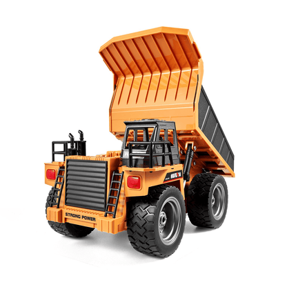 VEVOR RC Remote Control Dump Truck Toy Construction Vehicle Toy 9CH 1:18 Scale