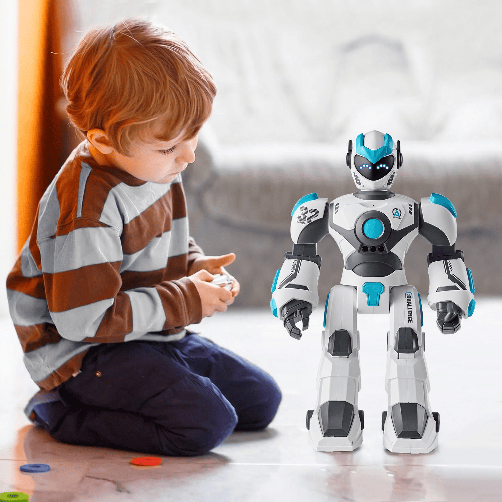 RoboBuddy 5.0- The Ultimate Talking, Dancing, and Interactive Robot Companion for Kids!