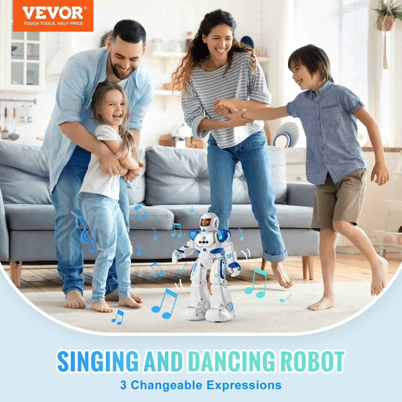 RoboPlay Pro: Interactive Talking & Dancing Robot for Kidsble