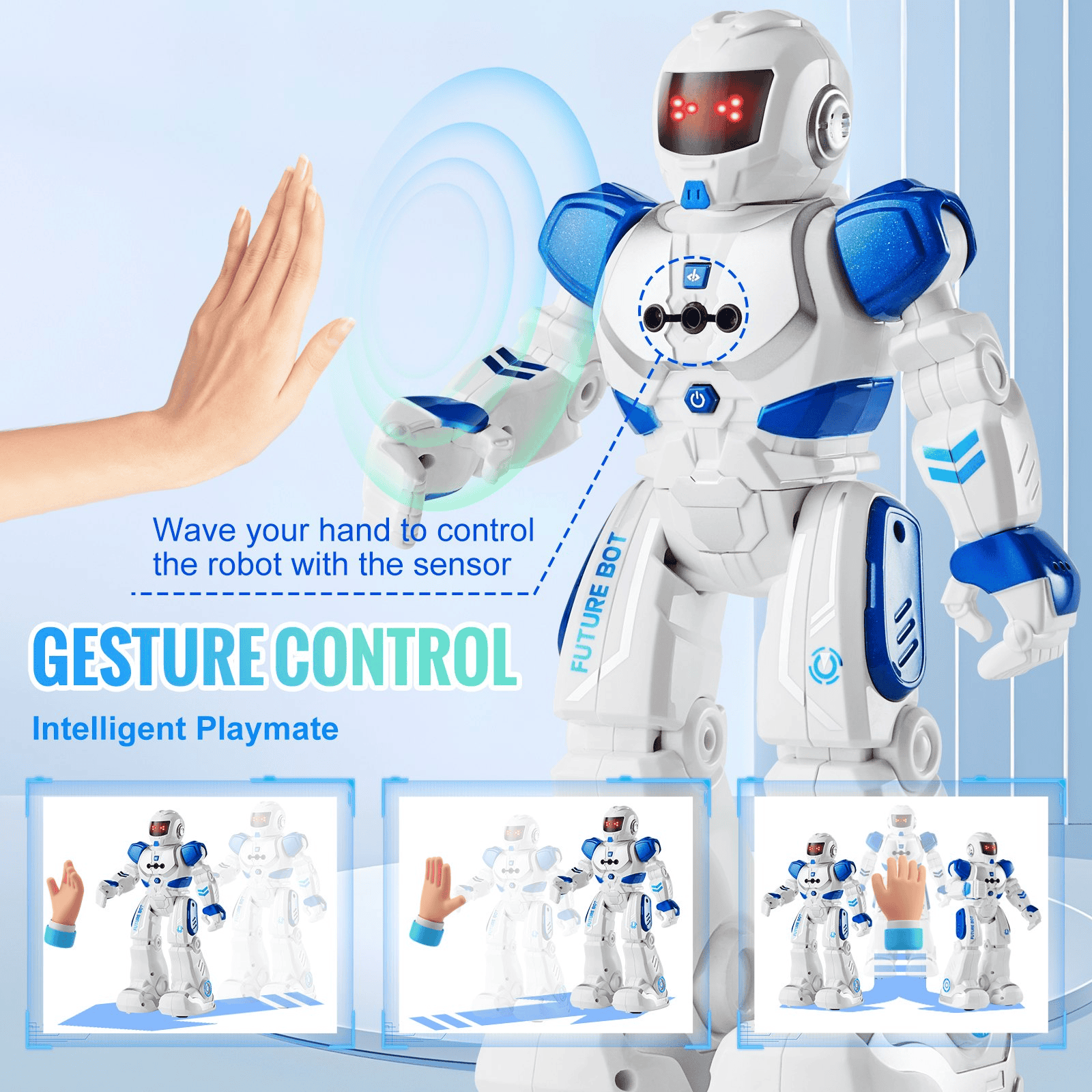 RoboPlay Pro: Interactive Talking & Dancing Robot for Kidsble